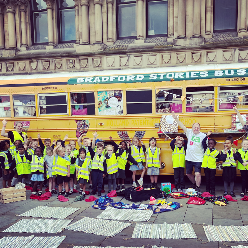 Celebrating Literacy The Bradford Stories Bus