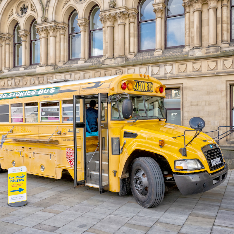 Bradford Stories Bus Bradford Literature Festival