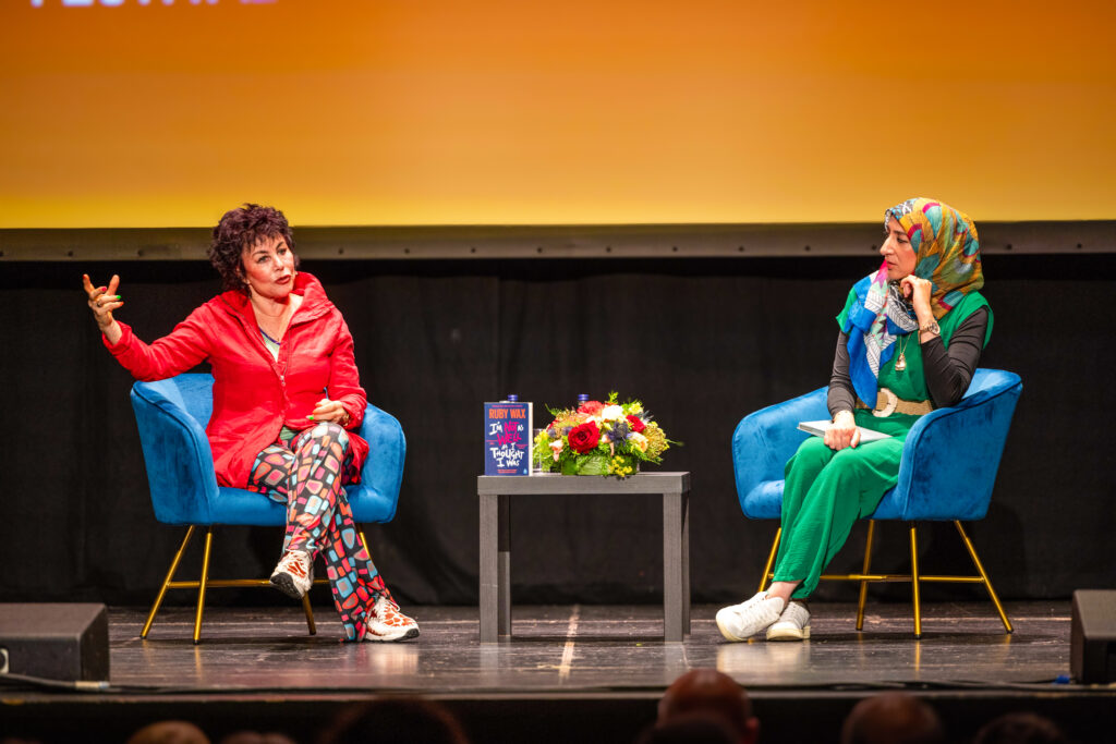 Ruby Wax and Remona Aly