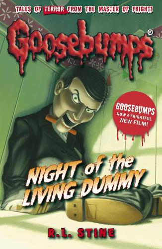 Goosebumps Night of the Living Dummy book cover